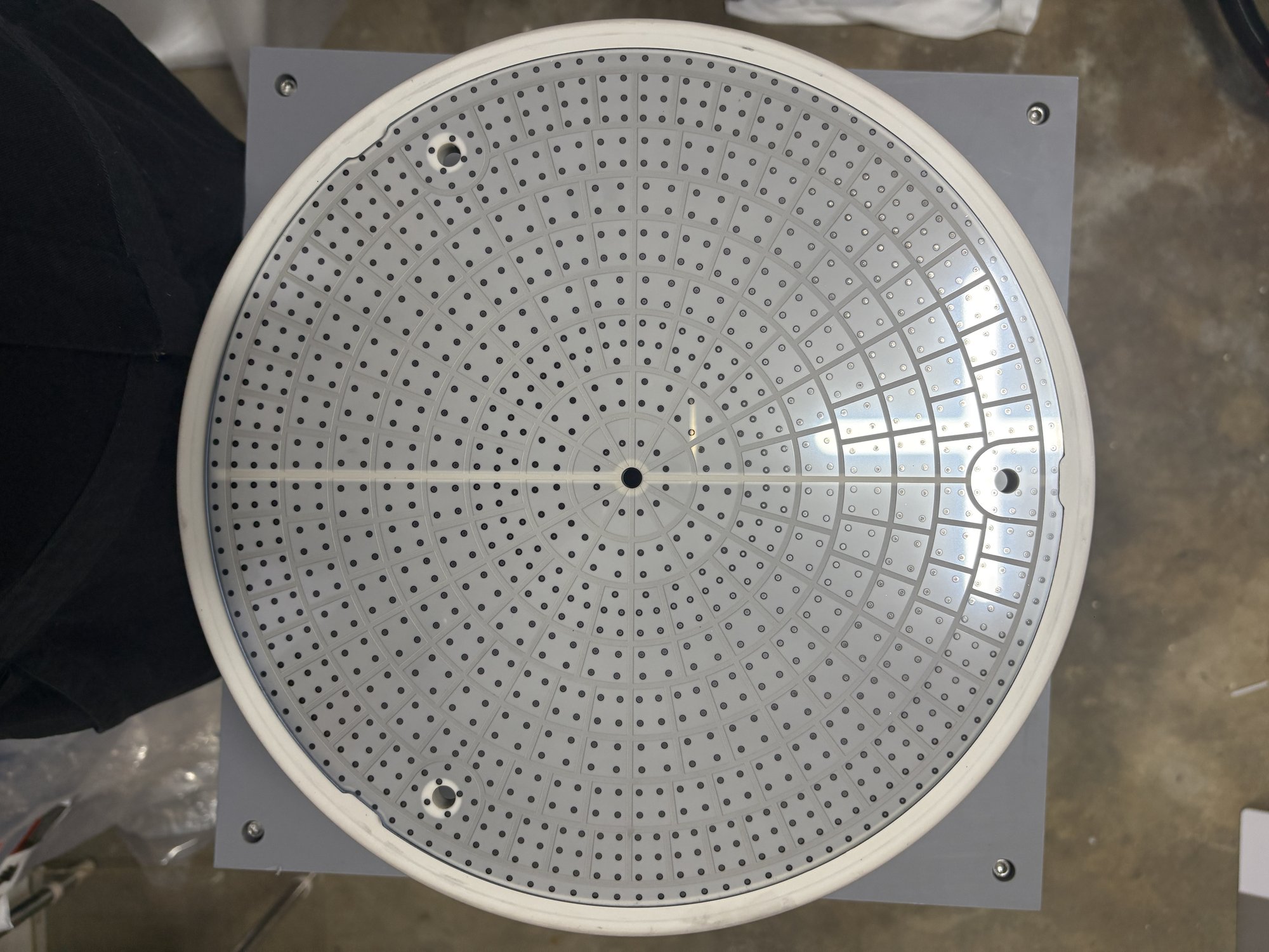 AMAT 0010-51328 Unit 1 MCA E-Chuck Assembly ceramic top face